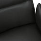 Beaumont Black Leather-Look & Metal Dining Chair (Set of 2) | Ortholuxe Home - Photo 7
