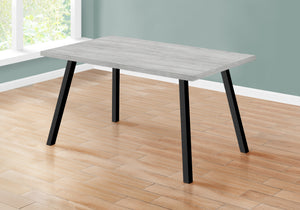Carmel Grey & Black Metal Dining Table | Ortholuxe Home - Photo 2