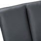 Dorian Blue Leather-Look & Black Metal Dining Chair (Set of 2) | Ortholuxe Home - Photo 8