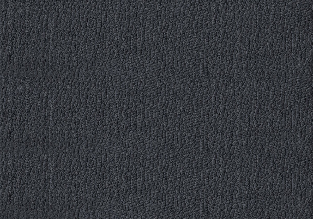 Dorian Blue Leather-Look & Black Metal Dining Chair (Set of 2) | Ortholuxe Home - Photo 11