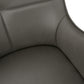 Emory Grey Leather-Look & Black Metal Dining Chair (Set of 2) | Ortholuxe Home - Photo 7
