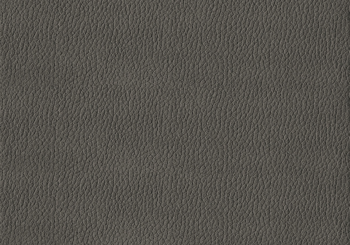 Emory Grey Leather-Look & Black Metal Dining Chair (Set of 2) | Ortholuxe Home - Photo 11