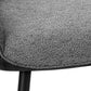 Fairmont Black Leather-Look Dining Chair (Set of 2) | Ortholuxe Home - Photo 9
