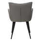 Fairmont Grey Leather-Look Dining Chair (Set of 2) | Ortholuxe Home - Photo 5