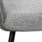 Fairmont Grey Leather-Look Dining Chair (Set of 2) | Ortholuxe Home - Photo 8