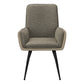 Garnet Taupe Leather-Look Dining Chair (Set of 2) | Ortholuxe Home - Photo 3