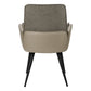 Garnet Taupe Leather-Look Dining Chair (Set of 2) | Ortholuxe Home - Photo 5