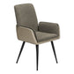 Garnet Taupe Leather-Look Dining Chair (Set of 2) | Ortholuxe Home - Photo 2