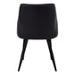 Garnet Black Leather-Look Dining Chair (Set of 2) | Ortholuxe Home - Photo 6