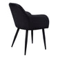 Hollis Black Leather-Look Dining Chair (Set of 2) | Ortholuxe Home - Photo 4