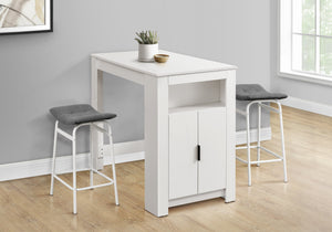 Imogen White Counter Height Dining Table | Ortholuxe Home