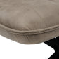 Jade Taupe Fabric & Black Metal Dining Chair (Set of 2) | Ortholuxe Home - Photo 8
