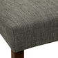 Jade Upholstered Grey Fabric Dining Chair (Set of 2) | Ortholuxe Home - Photo 8