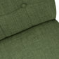 Jade Upholstered Green Fabric Dining Chair (Set of 2) | Ortholuxe Home - Photo 6
