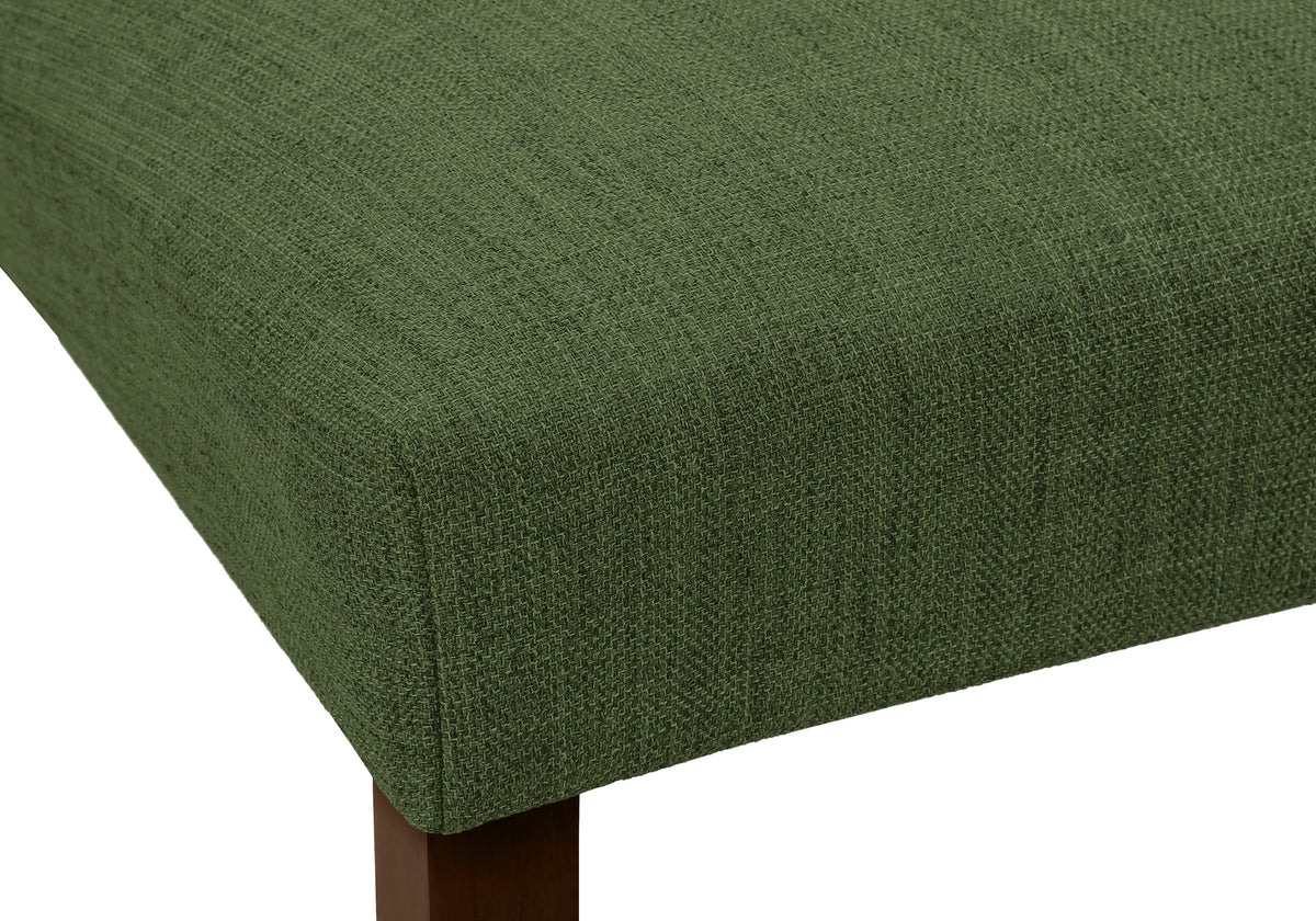 Jade Upholstered Green Fabric Dining Chair (Set of 2) | Ortholuxe Home - Photo 7