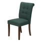 Keaton Upholstered Blue Fabric Dining Chair (Set of 2) | Ortholuxe Home - Photo 2