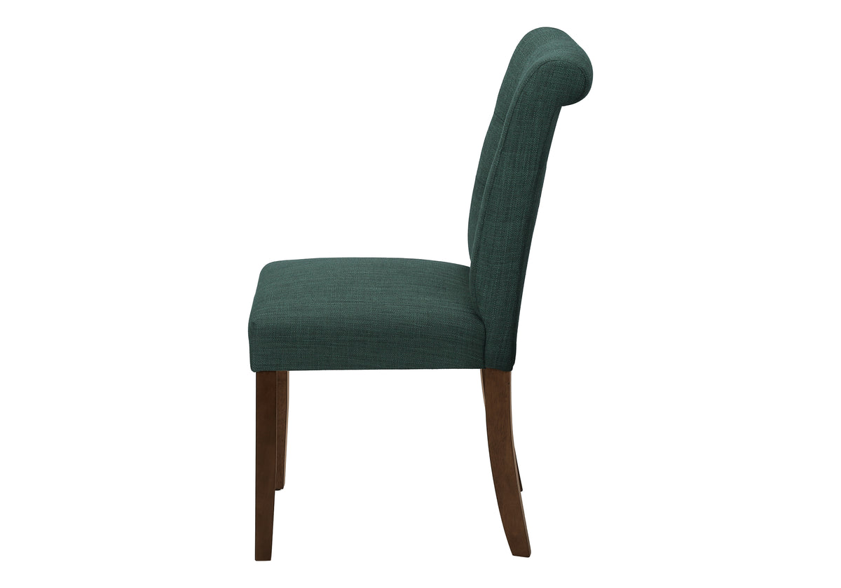 Keaton Upholstered Blue Fabric Dining Chair (Set of 2) | Ortholuxe Home - Photo 4