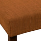 Keaton Upholstered Orange Fabric Dining Chair (Set of 2) | Ortholuxe Home - Photo 8