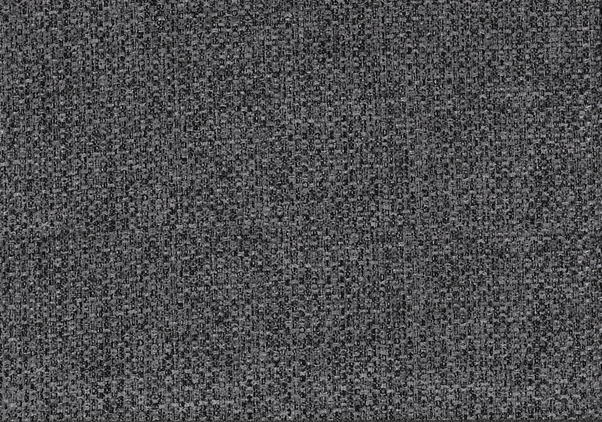 Keaton Grey Fabric & Black Metal Dining Chair (Set of 2) | Ortholuxe Home - Photo 3