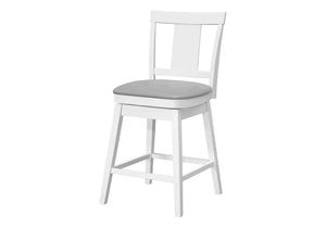 Lennox White Barstool (Set of 2) | Ortholuxe Home - Photo 2