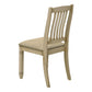 Onyx Upholstered Beige Fabric Dining Chair (Set of 2) | Ortholuxe Home - Photo 5