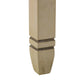 Onyx Upholstered Beige Fabric Dining Chair (Set of 2) | Ortholuxe Home - Photo 9