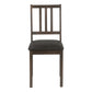 Rosalie Espresso Dining Chair (Set of 2) | Ortholuxe Home - Photo 3