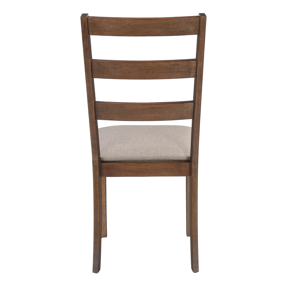 Sage Brown Walnut & Beige Fabric Dining Chair (Set of 2) | Ortholuxe Home - Photo 6