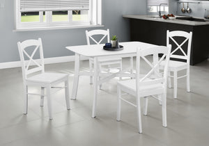 Tatum White Veneer Dining Table | Ortholuxe Home