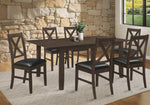Una Espresso Veneer Dining Table | Ortholuxe Home