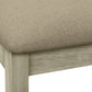 Una Upholstered Beige Fabric Dining Chair (Set of 2) | Ortholuxe Home - Photo 9