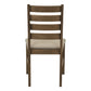 Valen Upholstered Brown Fabric Dining Chair (Set of 2) | Ortholuxe Home - Photo 6