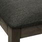 Valen Upholstered Dark Grey Fabric Dining Chair (Set of 2) | Ortholuxe Home - Photo 9