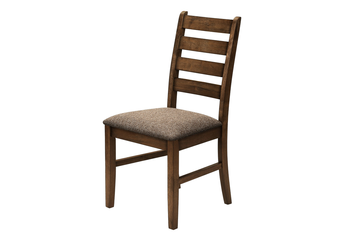 Winslow Upholstered Brown Fabric Dining Chair (Set of 2) | Ortholuxe Home - Photo 2