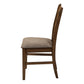 Winslow Upholstered Brown Fabric Dining Chair (Set of 2) | Ortholuxe Home - Photo 4