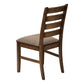 Winslow Upholstered Brown Fabric Dining Chair (Set of 2) | Ortholuxe Home - Photo 5