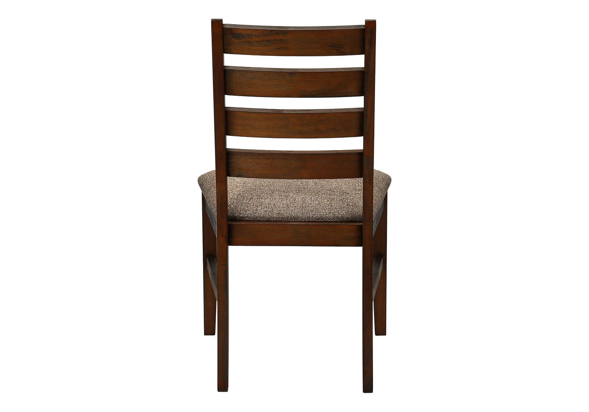 Winslow Upholstered Brown Fabric Dining Chair (Set of 2) | Ortholuxe Home - Photo 6