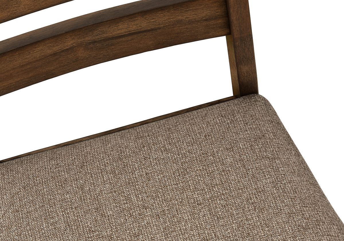 Winslow Upholstered Brown Fabric Dining Chair (Set of 2) | Ortholuxe Home - Photo 7