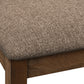 Winslow Upholstered Brown Fabric Dining Chair (Set of 2) | Ortholuxe Home - Photo 9