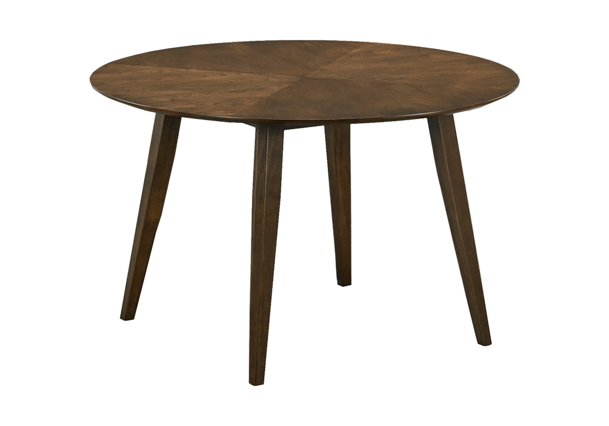 Adele Brown Walnut Veneer Dining Table | Ortholuxe Home - Photo 2