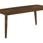 Adele Brown Walnut Veneer Dining Table | Ortholuxe Home - Photo 2