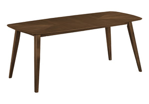 Adele Brown Walnut Veneer Dining Table | Ortholuxe Home - Photo 2