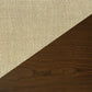 Adele Brown Walnut & Sand Fabric Dining Chair (Set of 2) | Ortholuxe Home - Photo 3