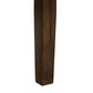 Bianca Dark Brown PU Seat Bench | Ortholuxe Home - Photo 9