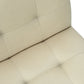 Bianca Grey & Cream Fabric Seat Dining Chair (Set of 2) | Ortholuxe Home - Photo 9