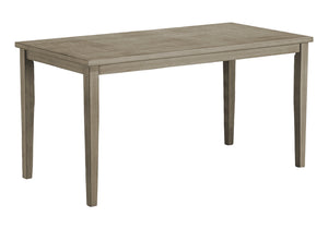 Cleo Antique Grey Veneer Counter Height Dining Table | Ortholuxe Home - Photo 2