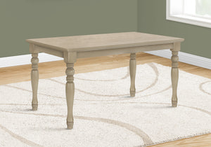 Delphine Antique Grey Veneer Dining Table | Ortholuxe Home - Photo 2