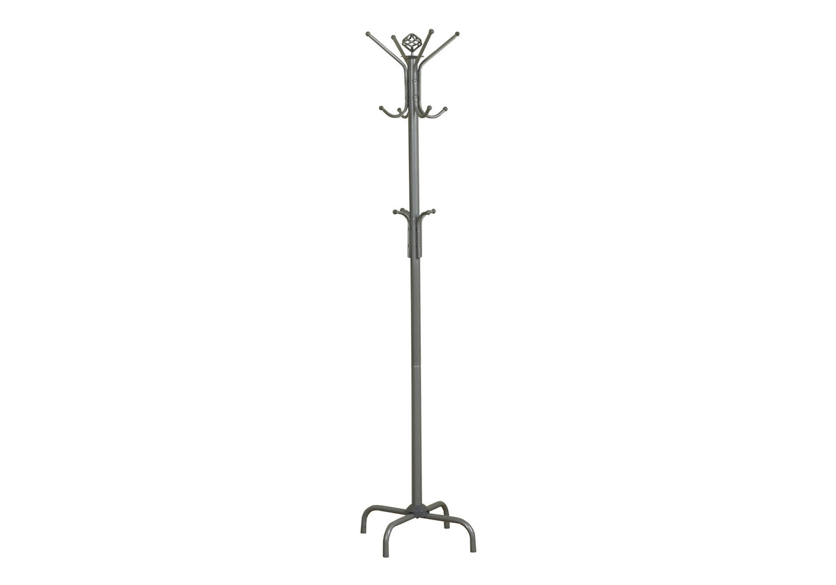 Elodie Silver Metal Coat Rack | Ortholuxe Home - Photo 2