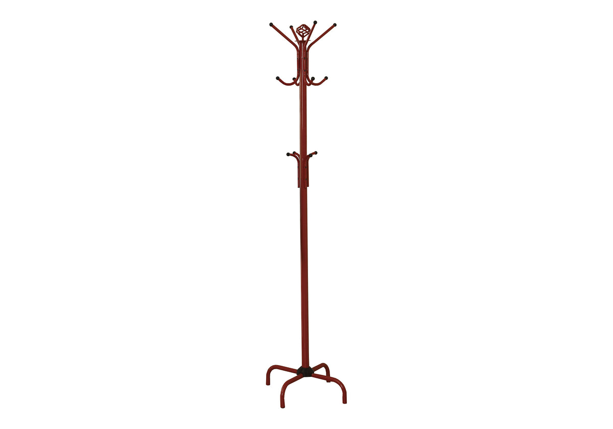 Elodie Red Metal Coat Rack | Ortholuxe Home - Photo 2