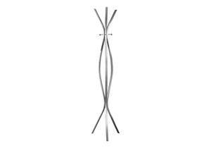 Fleur Silver Metal Contemporary Style Coat Rack | Ortholuxe Home - Photo 2